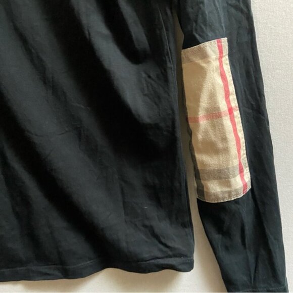 Burberry London 100% Cotton Crew neck long sleeve shirt Sz M - Picture 3 of 7